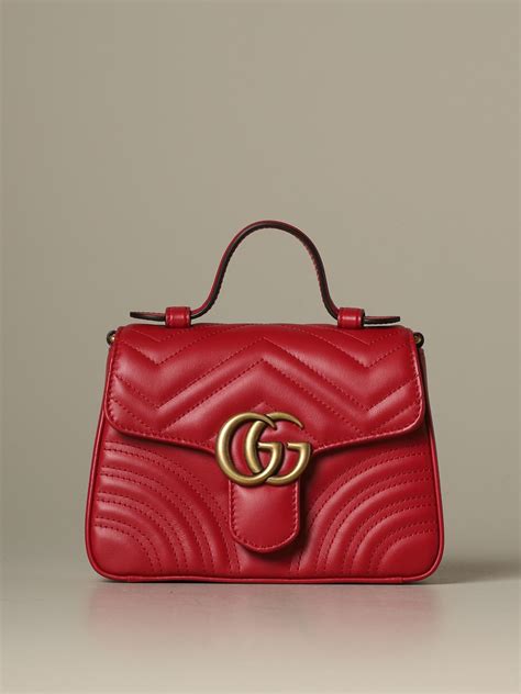 bolso gucci rojo|bolsos gucci mujer.